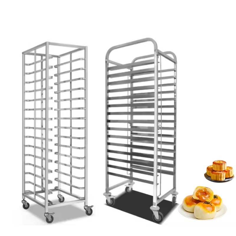 Kitchen Baking Trolley - Rak Troli Baja Tahan Karat 201