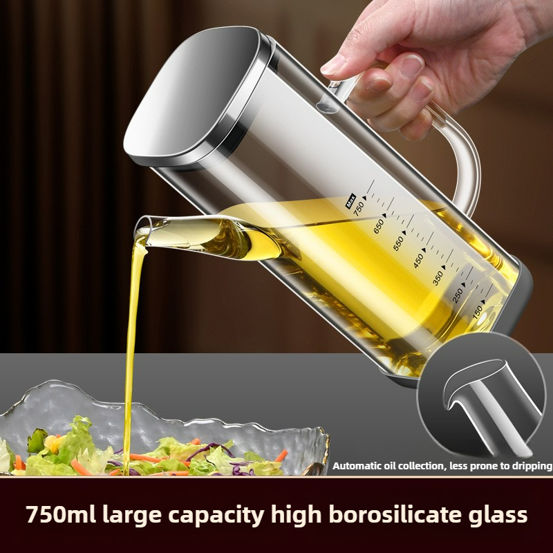 Kitchen Baking Essentials - Botol Minyak Kaca Borosilikat Tinggi Perlengkapan