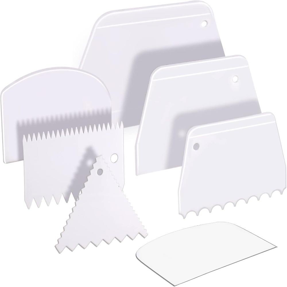 Kitchen Baking Utensil Set - 7 Pcs Set Pengikis dan Penghalus