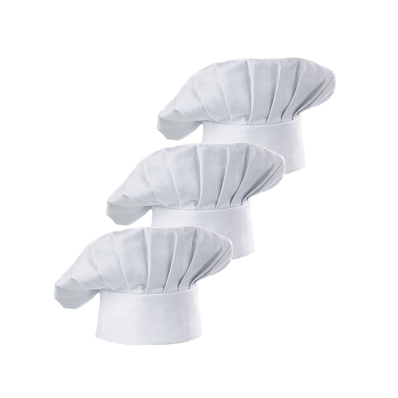 Kitchen Baker - 3 Buah Topi Koki Dewasa Topi