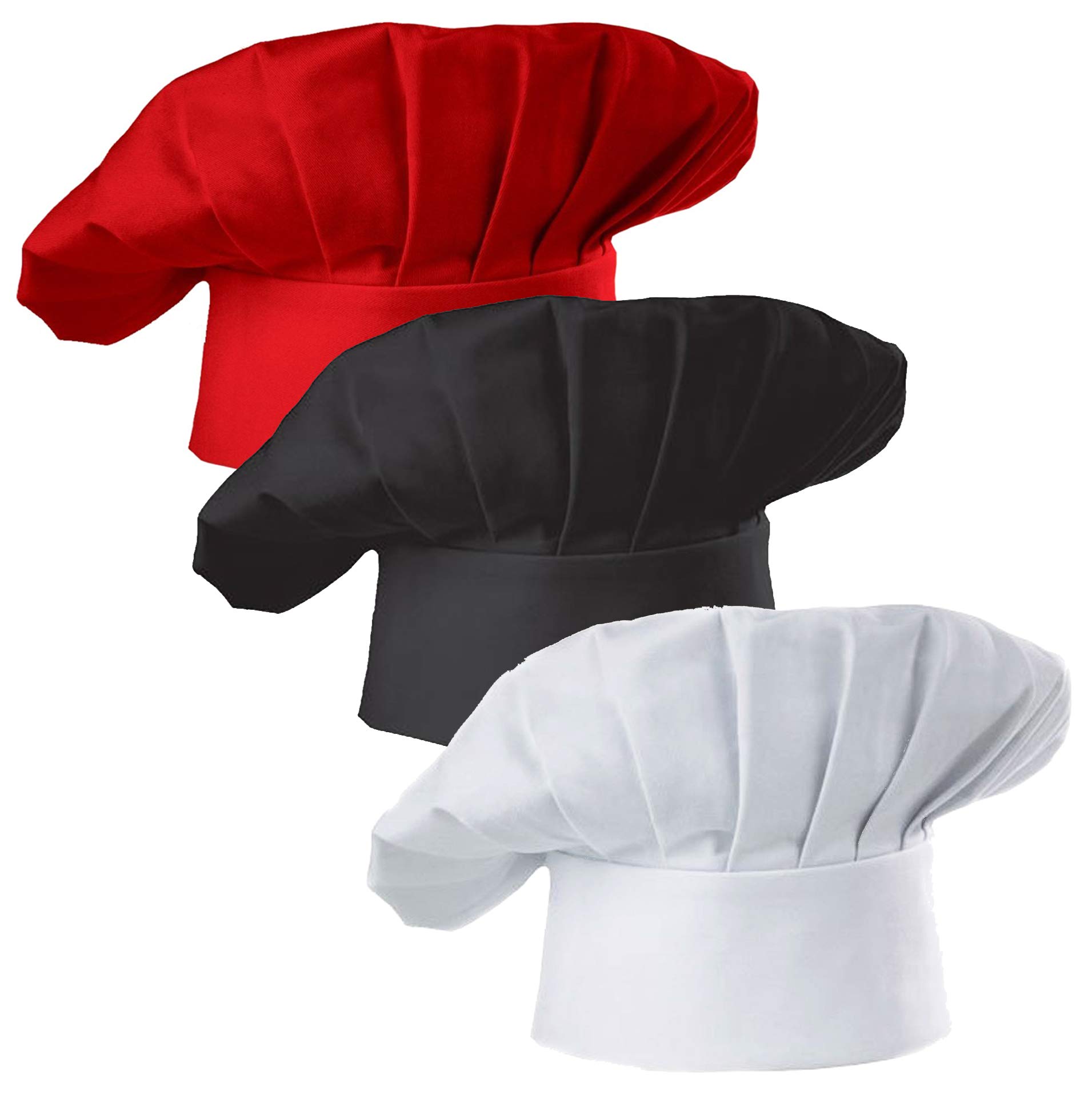 Kitchen Baker - Set 3 Topi Koki Dewasa, Topi