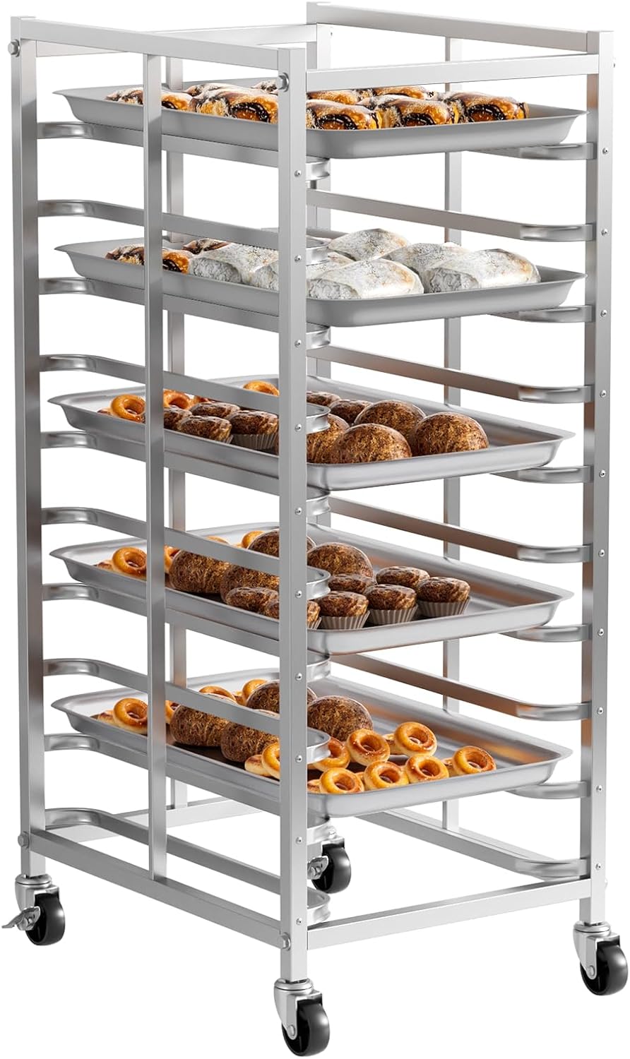 Kitchen Baking Trolley - Rak Pemanggang Kue Stainless Steel Komersial