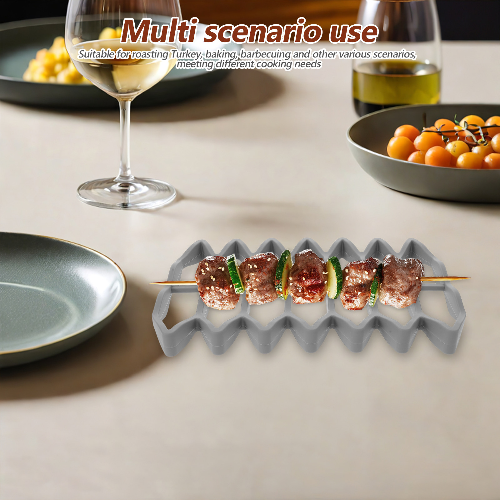 Kitchen Oven Baking Pans - 2 Buah Rak Pemanggang Oven Silikon