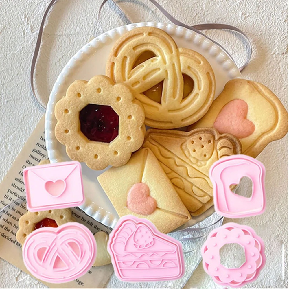 Baking Kitchen Diy - Cetakan Biskuit Sandwich Jam, Cetakan Kue