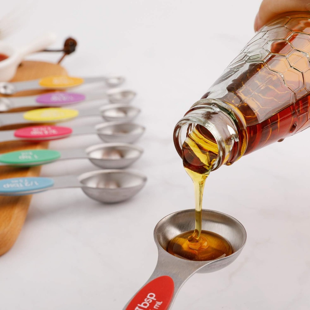 Baking (Kitchen Ingredient) - Set Sendok Ukur Stainless Steel Magnetik