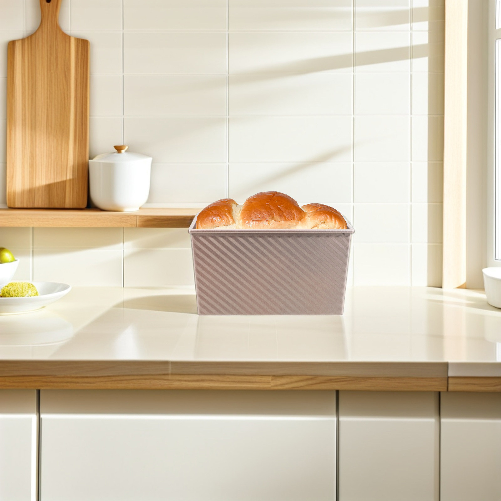 Kitchen Baking Trays - Cetakan Roti Persegi Panjang Anti Lengket