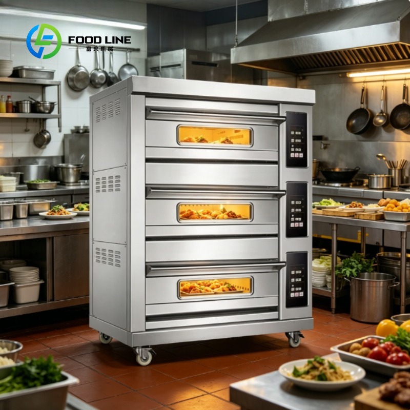 Commercial Kitchen Baking Oven - Oven Komersial Stainless Steel untuk Roti,