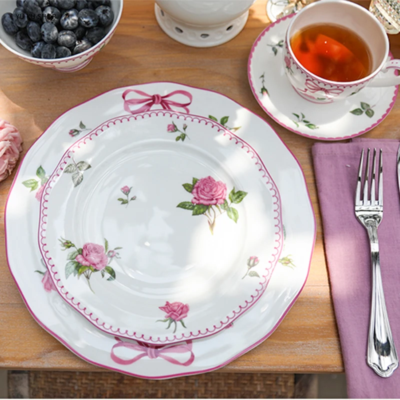 Kitchen Baking Utensil Set - French Rose Set peralatan makan dapur,