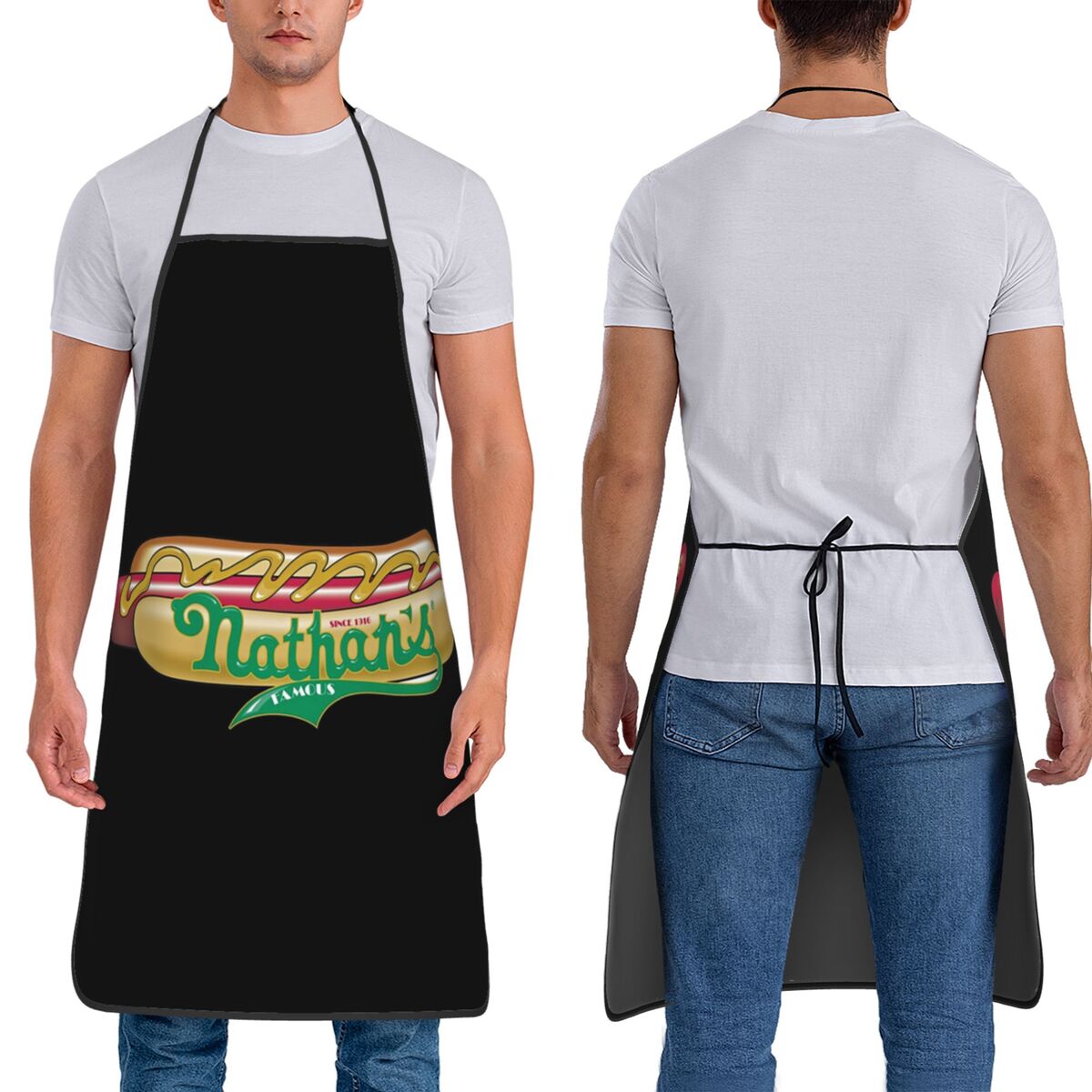 Kitchen Baking Island - Apron Chef Nathans Coney Island (3)