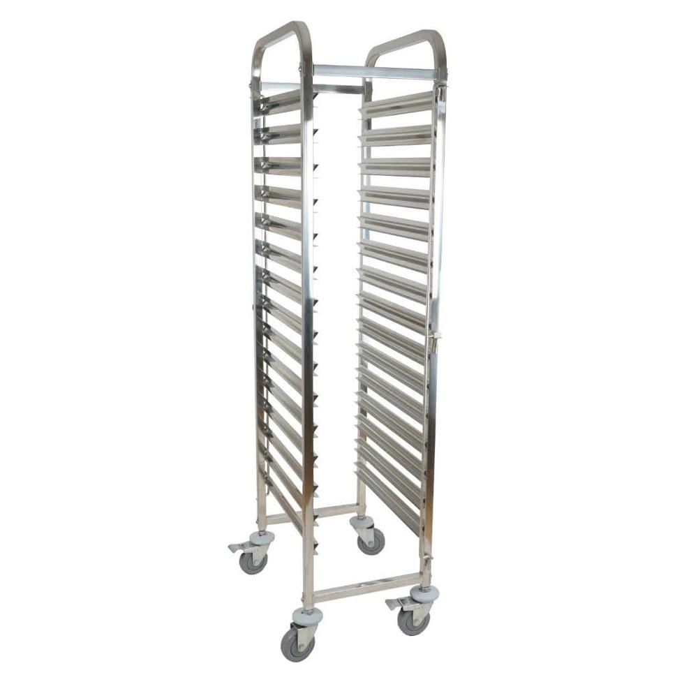 Kitchen Baking Trolley - Rak Troli Baja Anti Karat untuk