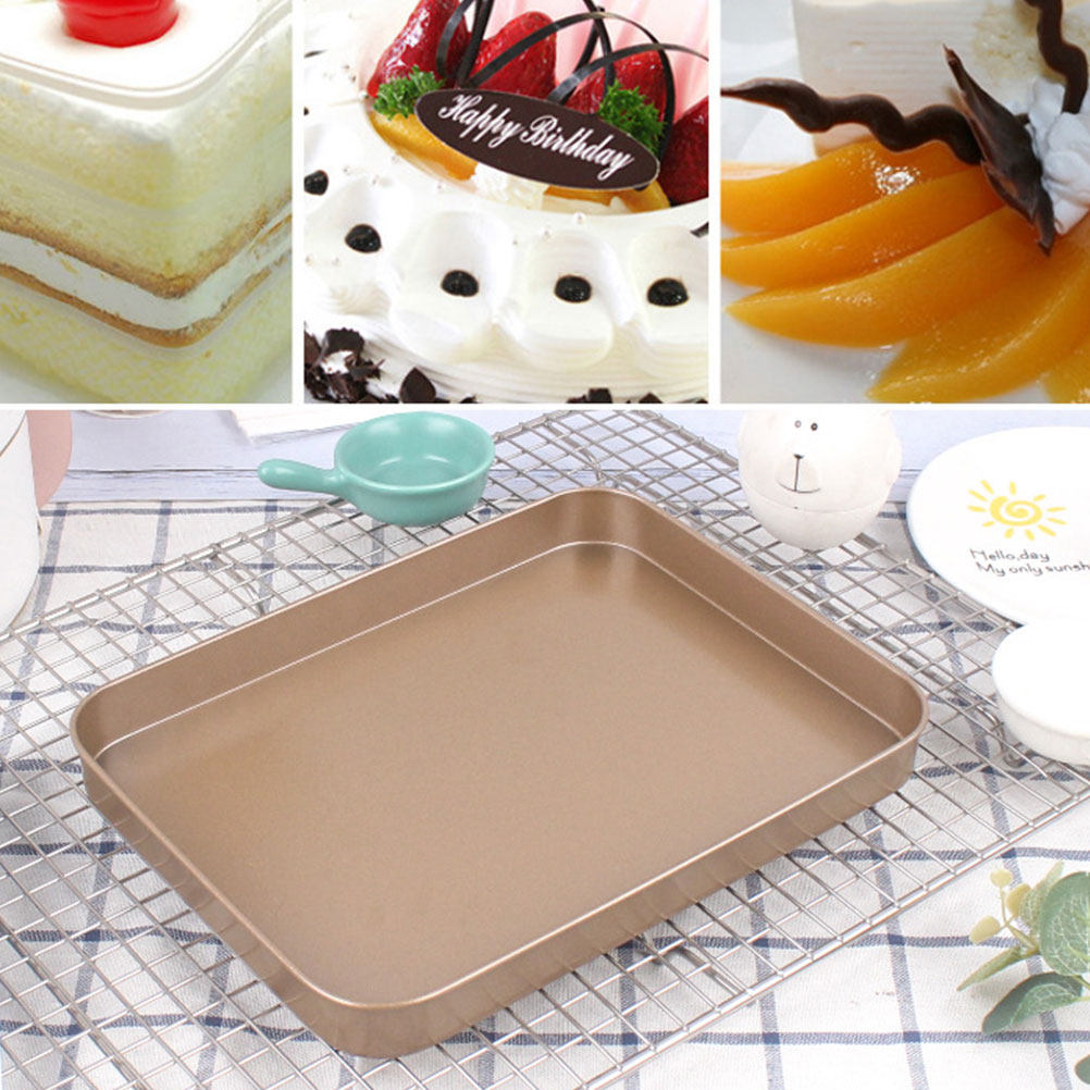 Kitchen Oven Baking Pans - Loyang Kue Persegi Panjang Baja Karbon