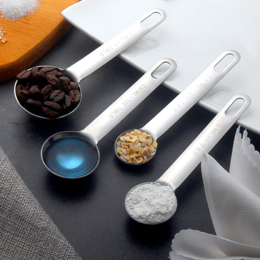 Baking (Kitchen Ingredient) - 1 Set Sendok Takar Premium Stainless