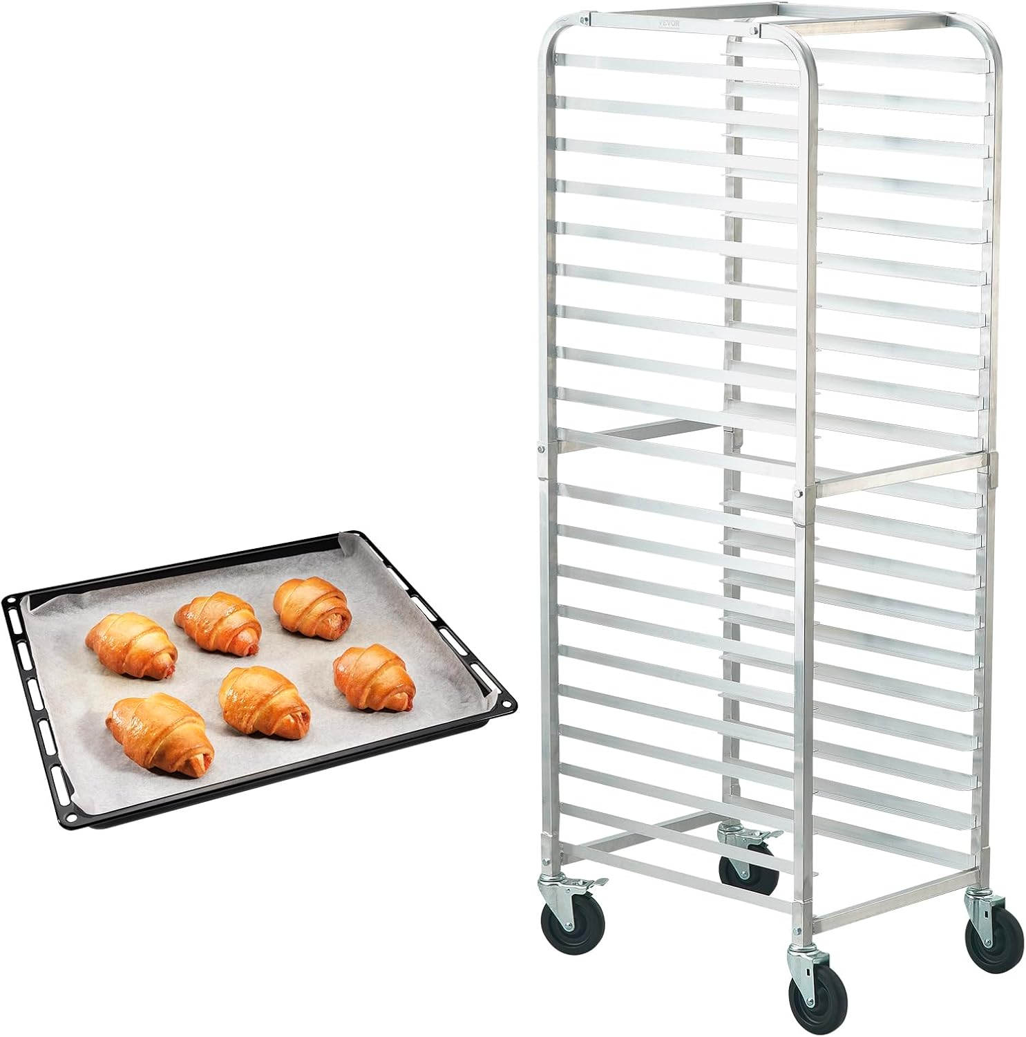 Kitchen Baking Trolley - Rak Panci Roti Komersial Dua Puluh