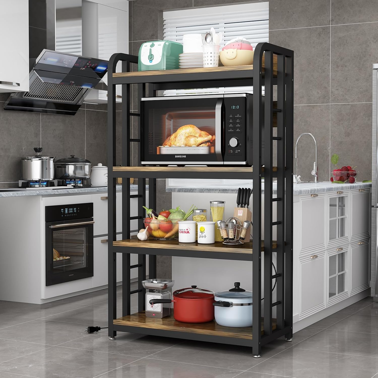 Rak Dapur 4 Tingkat dengan Sto - Kitchen Baker ulasan dan harga