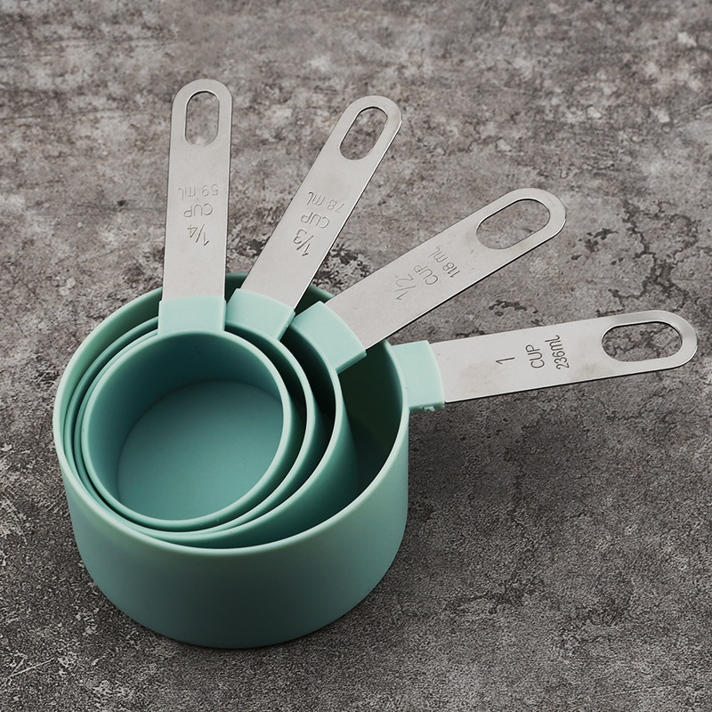 8 buah Set gelas ukur sendok u - Kitchen Baking Utensil Set ulasan dan harga