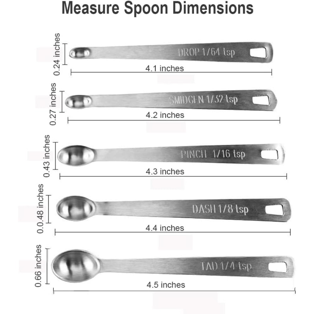 Set Sendok Ukur Stainless Stee - Baking (Kitchen Ingredient) ulasan dan harga