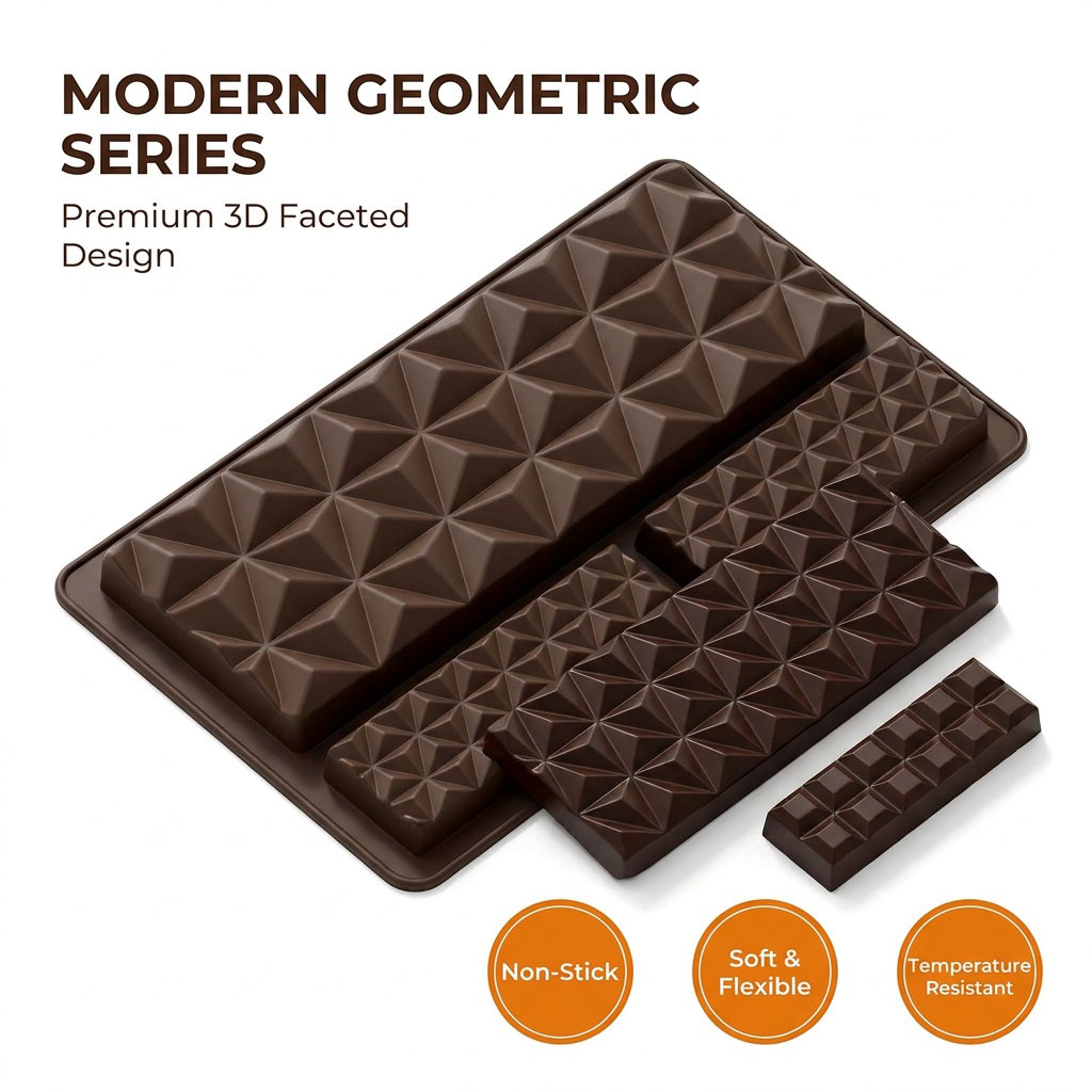 Cetakan Cokelat Silikon 2-in-1 - Baking Kitchen Diy ulasan dan harga