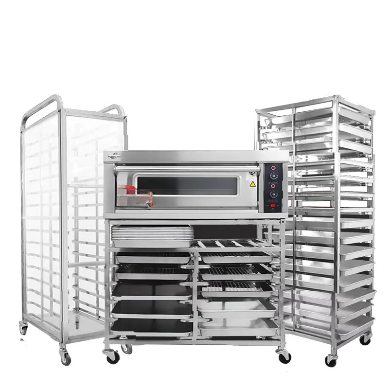 Rak Troli Baja Anti Karat untu - Kitchen Baking Trolley ulasan dan harga