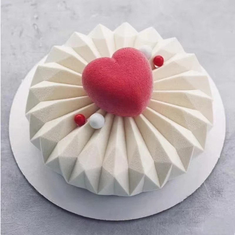 Cetakan Kue Silikon Kue Mousse - Kitchen Baker ulasan dan harga