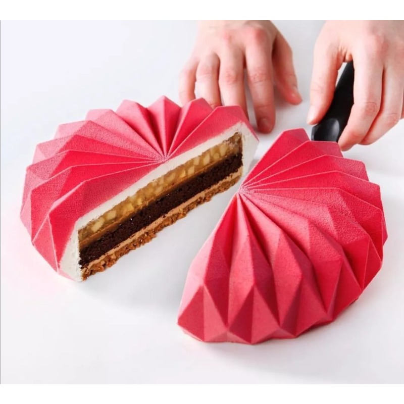 Cetakan Kue Silikon Kue Mousse - Kitchen Baker ulasan dan harga