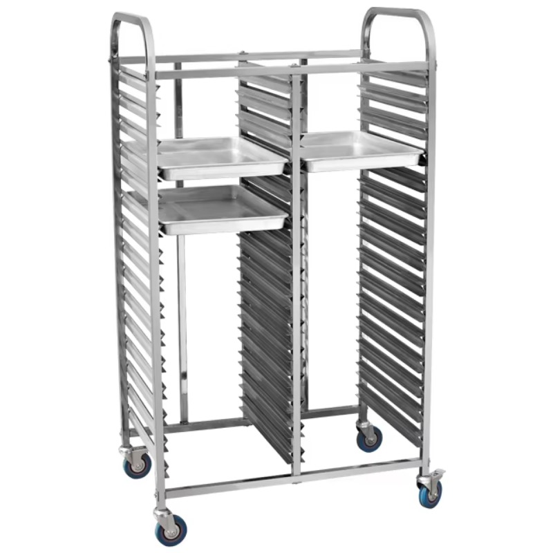 Rak Troli Baja Tahan Karat 201 - Kitchen Baking Trolley ulasan dan harga