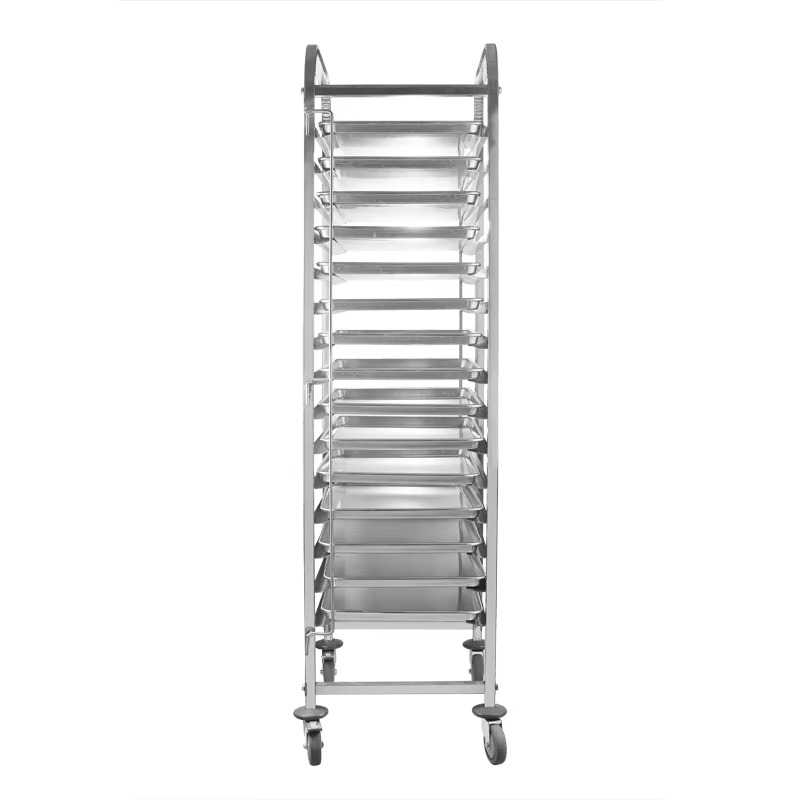 Rak Troli Baja Tahan Karat 201 - Kitchen Baking Trolley ulasan dan harga