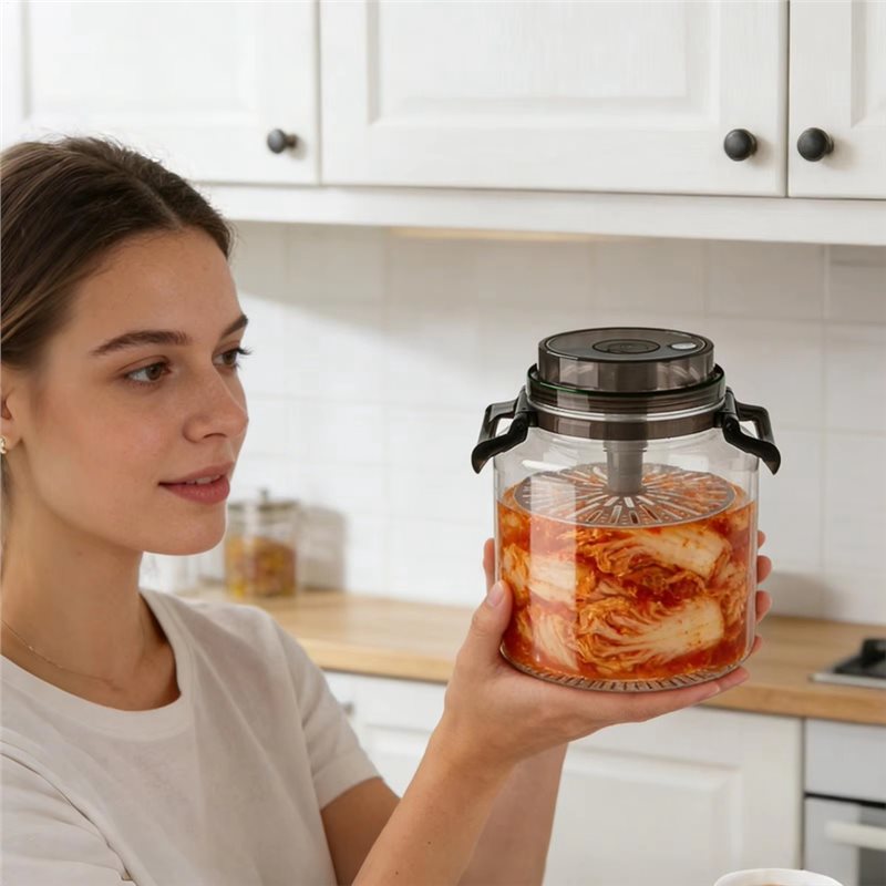 ABFU-Wadah Fermentasi Kedap Ud - Kitchen Baking Canisters ulasan dan harga