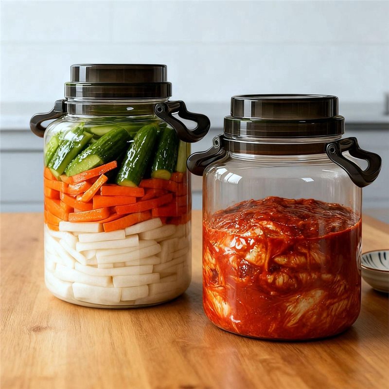 ABFU-Wadah Fermentasi Kedap Ud - Kitchen Baking Canisters ulasan dan harga
