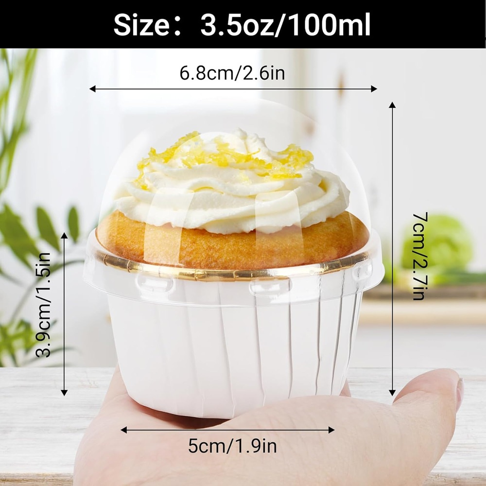 50 Buah Cangkir Muffin Kertas  - Baking Kitchen Diy ulasan dan harga
