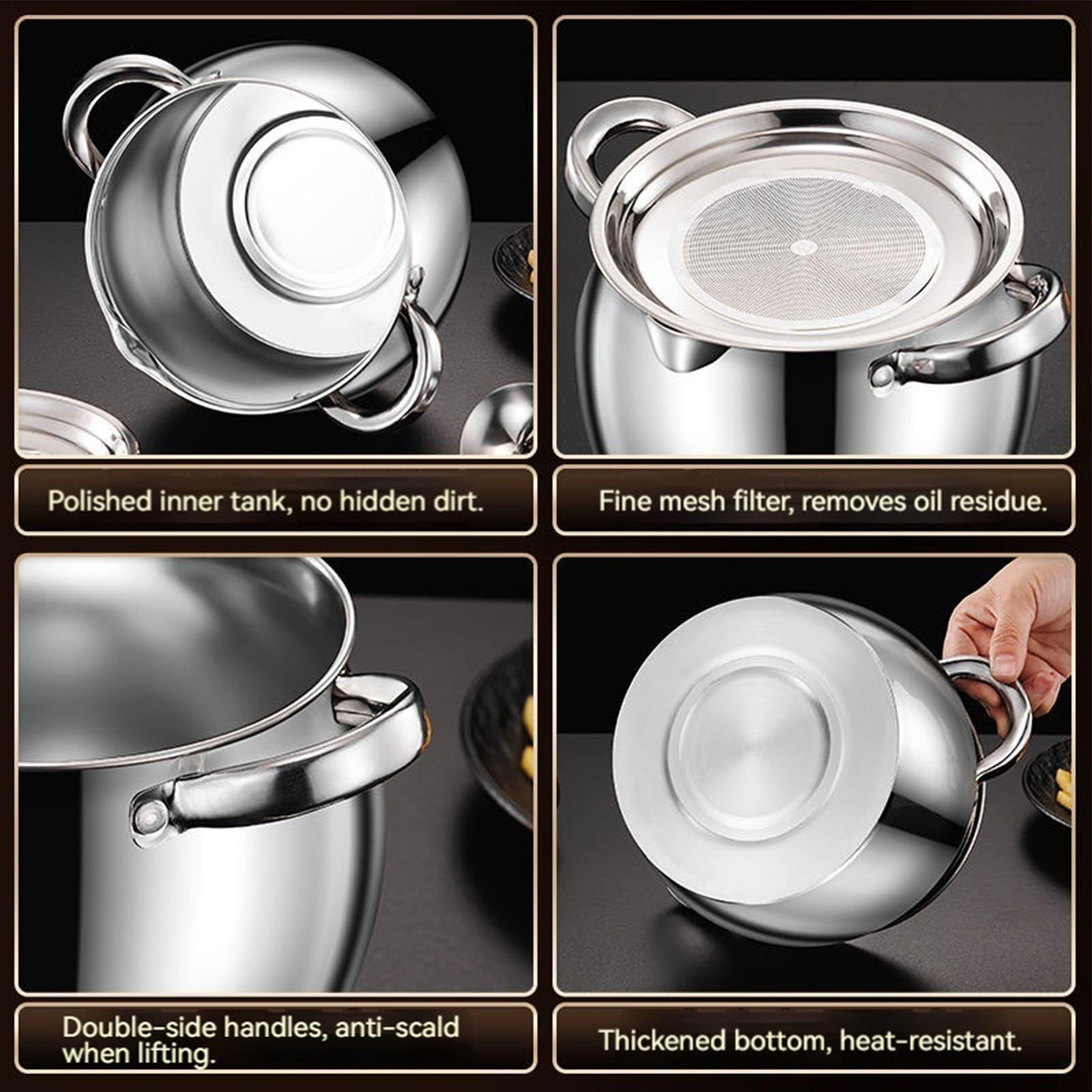 Wadah Minyak Stainless Steel,  - Kitchen Baking Canisters ulasan dan harga