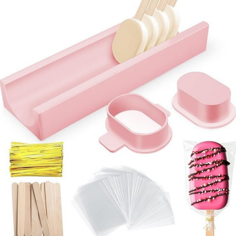 Set Cetakan Cake Pop dengan Ba - Kitchen Baking Trays ulasan dan harga