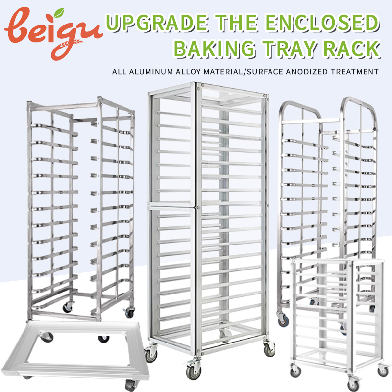 Troli Rak Loyang Panggang Alum - Kitchen Baking Trolley ulasan dan harga