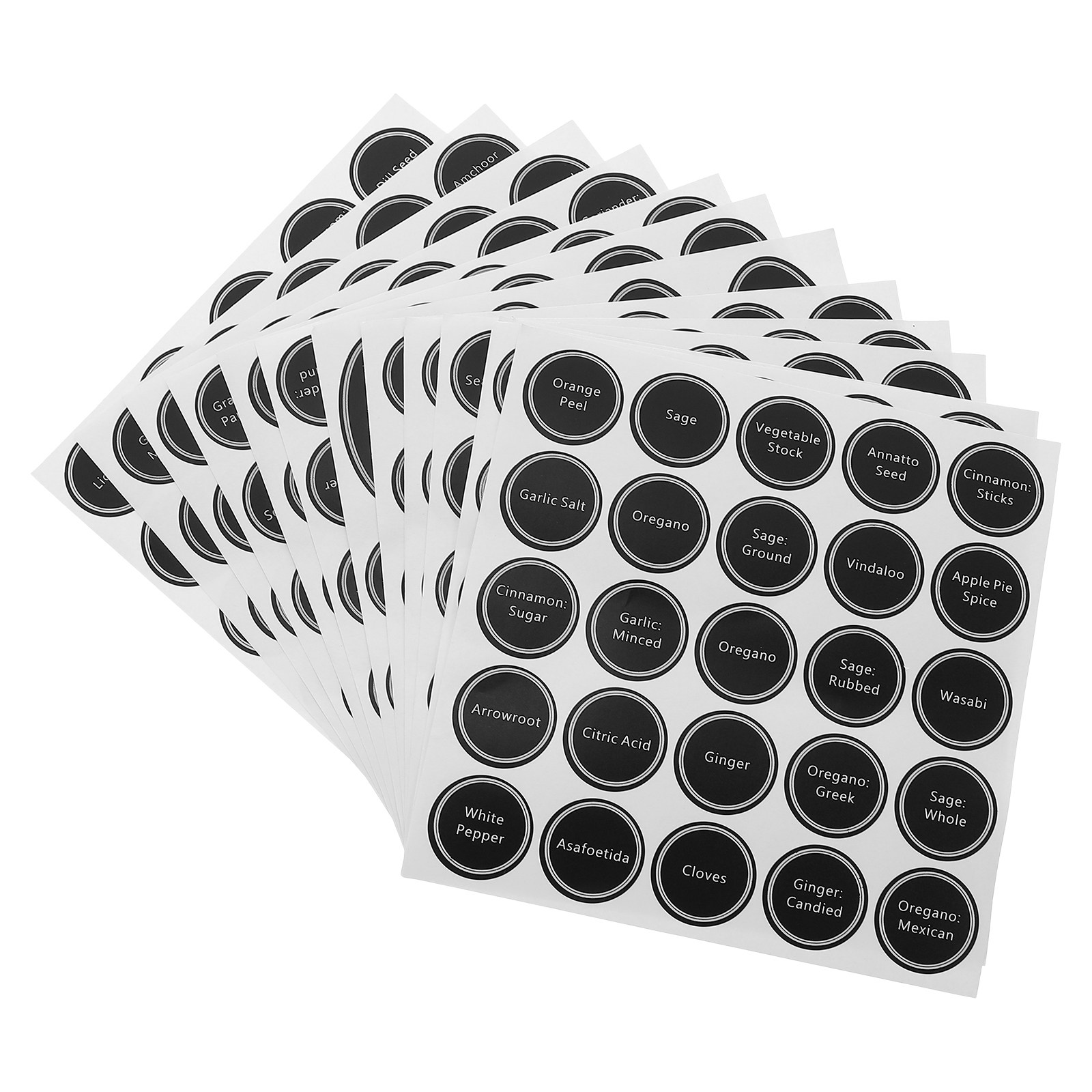 13 Lembar Stiker Papan Tulis u - Kitchen Baking Canisters ulasan dan harga