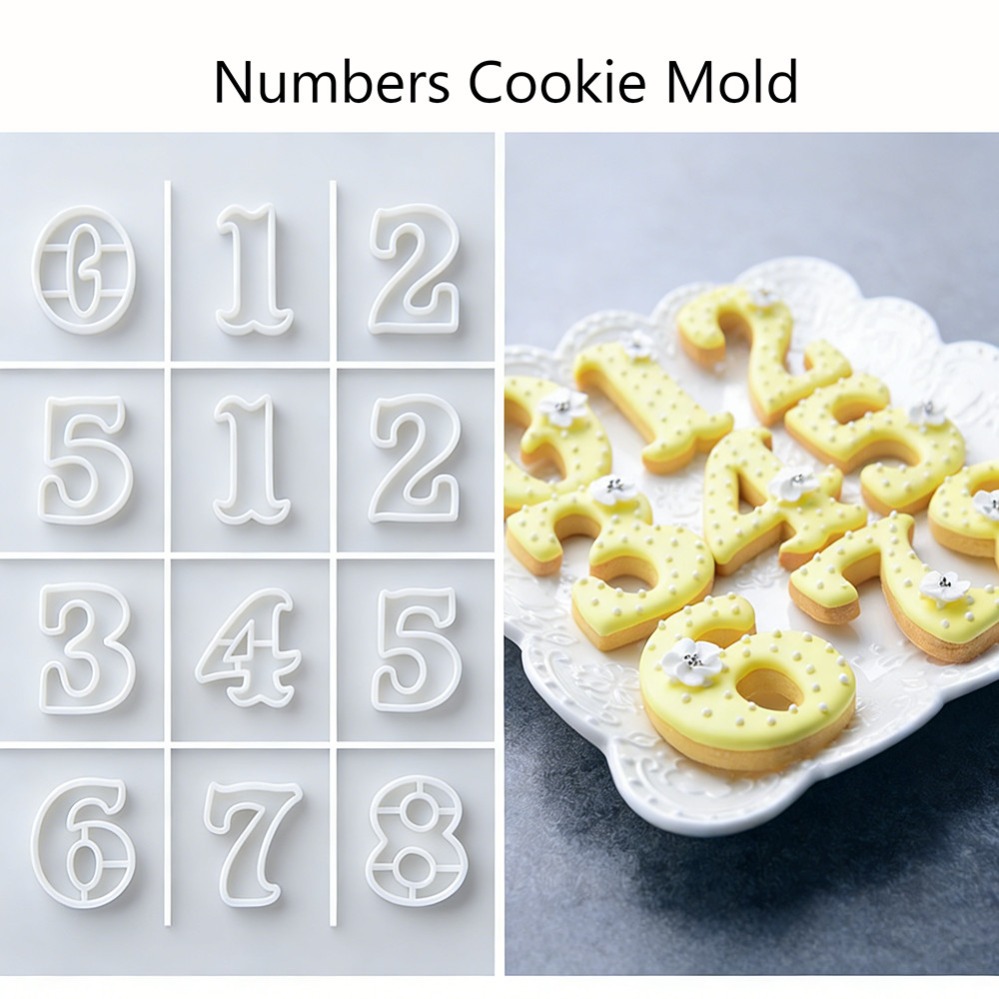 Cetakan Kue Kering Bentuk Angk - Baking Kitchen Diy ulasan dan harga
