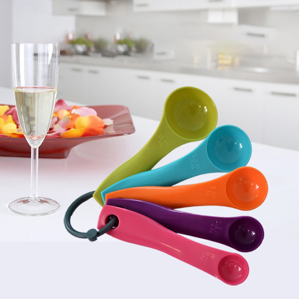 5-Piece Sendok Minyak Garam Wa - Kitchen Baking Utensil Set ulasan dan harga