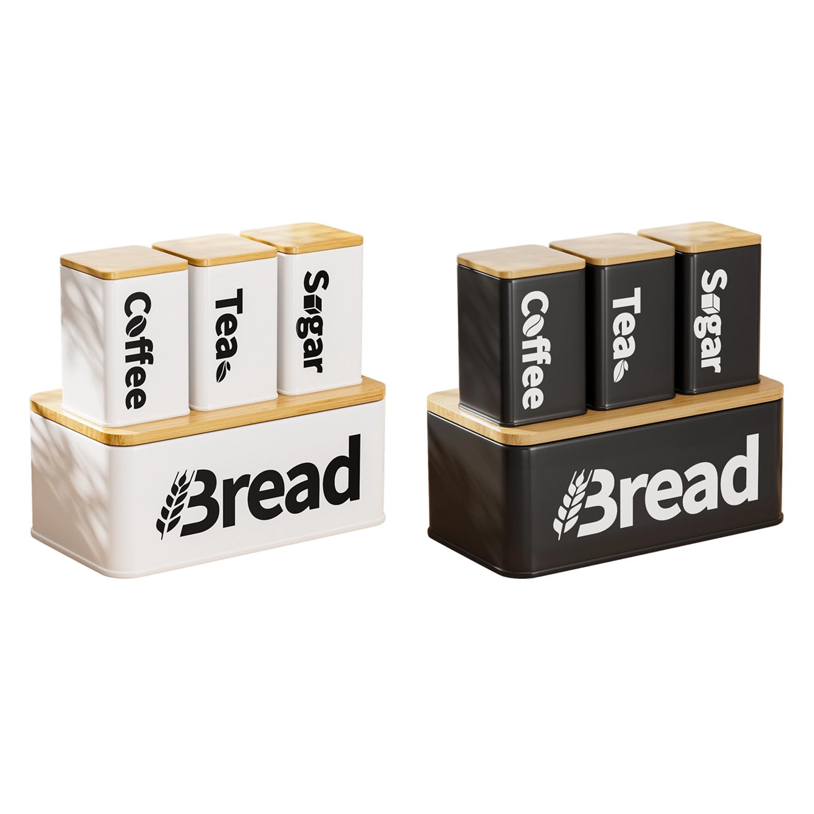 Kotak Penyimpanan Roti dari Ba - Kitchen Baking Canisters ulasan dan harga