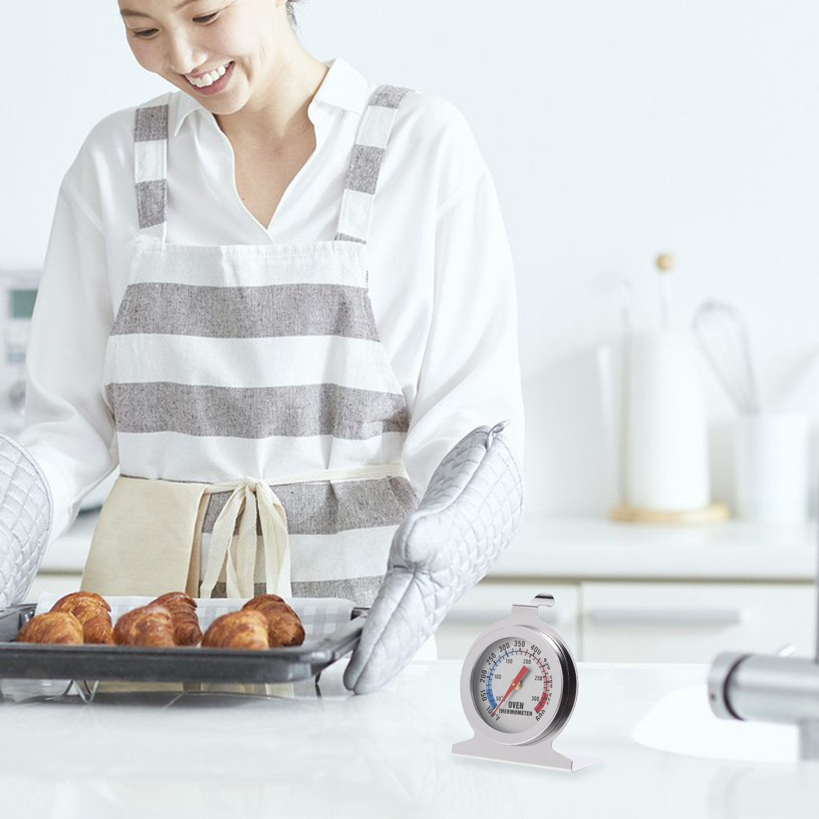 Termometer Oven Stainless Stee - Kitchen Baking Cooking ulasan dan harga