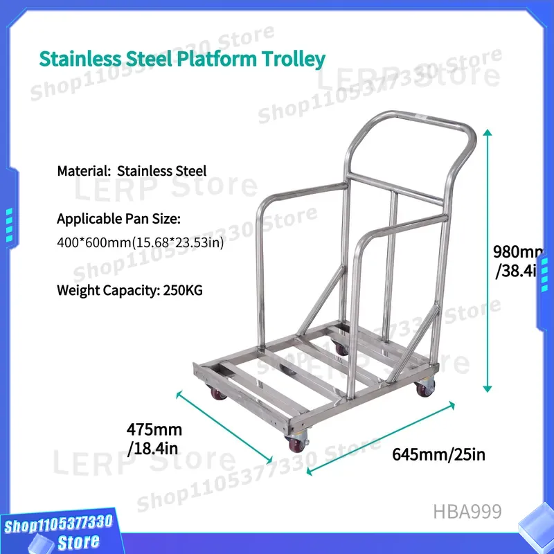 Troli Dapur Baja Anti Karat 98 - Kitchen Baking Trolley ulasan dan harga