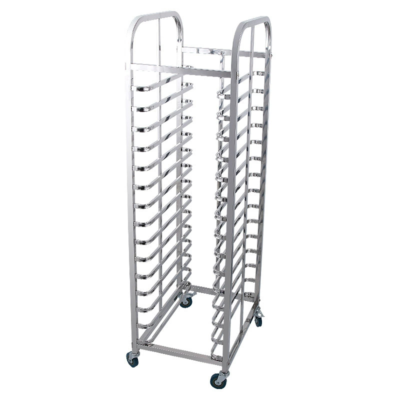 Troli Rak Baja Anti Karat 15 T - Kitchen Baking Trolley ulasan dan harga