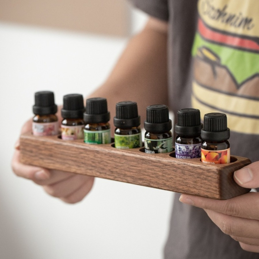 Rak Penyimpanan Kosmetik Kayu  - Kitchen Baking Essentials ulasan dan harga