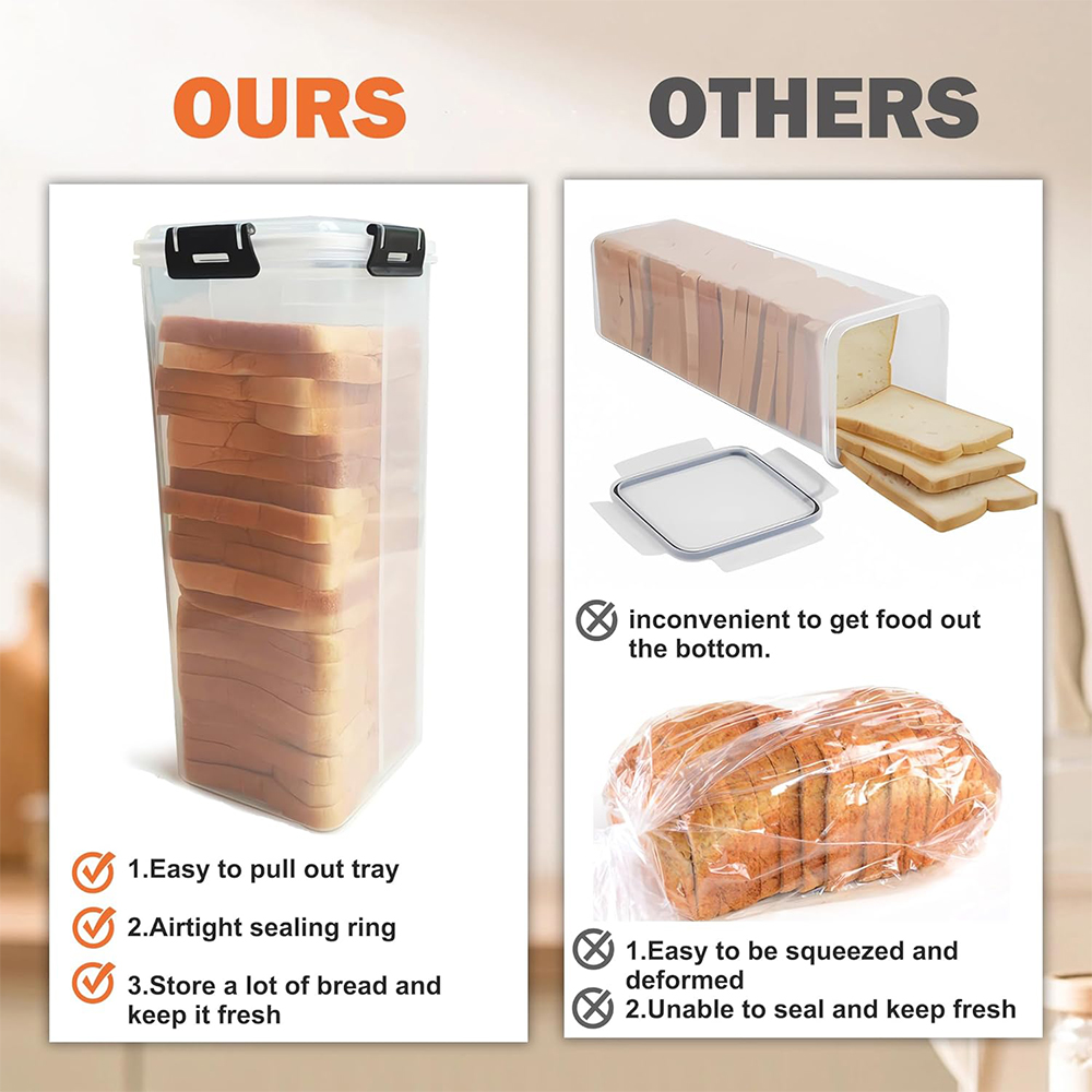Wadah Penyimpanan Roti dengan  - Kitchen Baking Trays ulasan dan harga