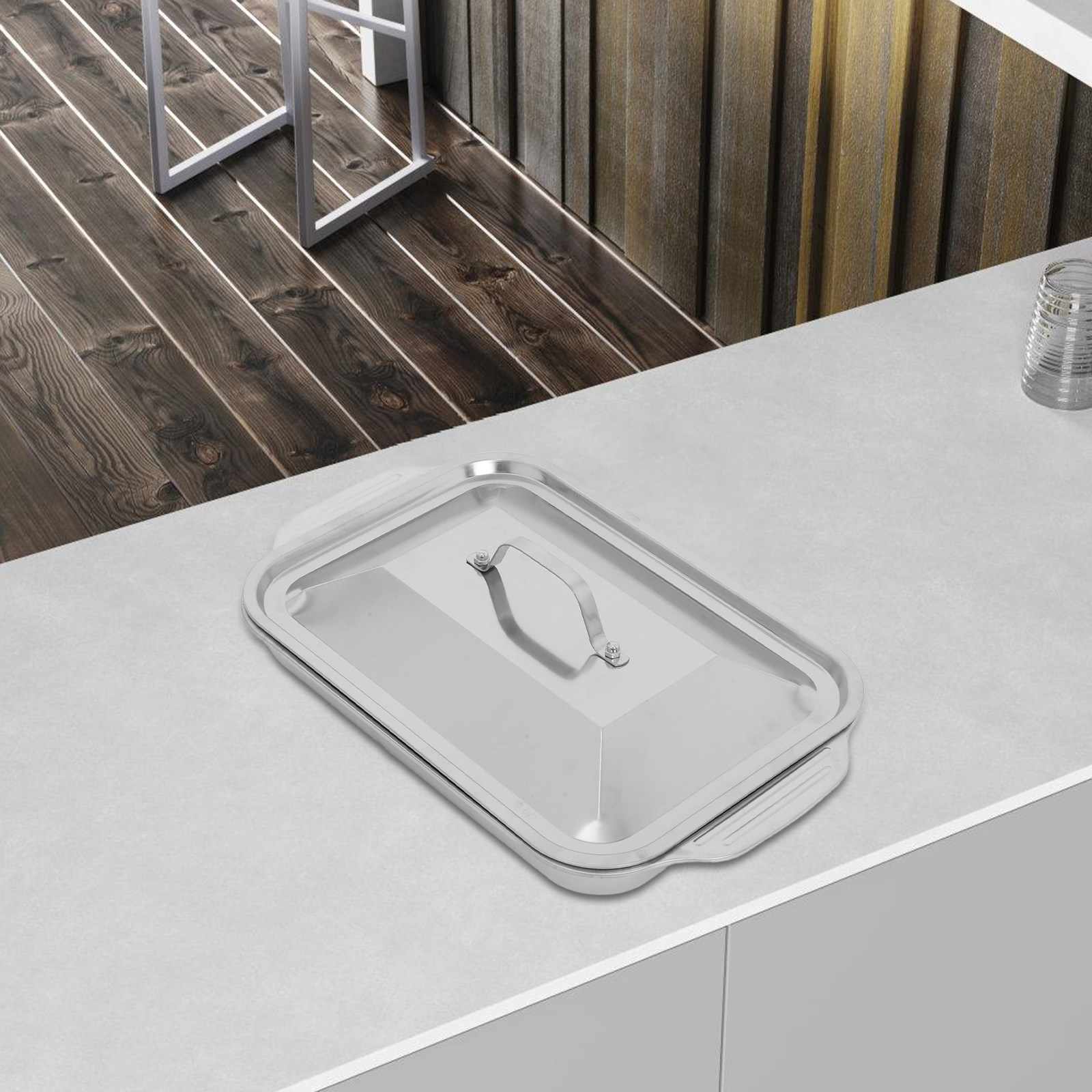Nampan Panggang Persegi Panjan - Kitchen Oven Baking Pans ulasan dan harga