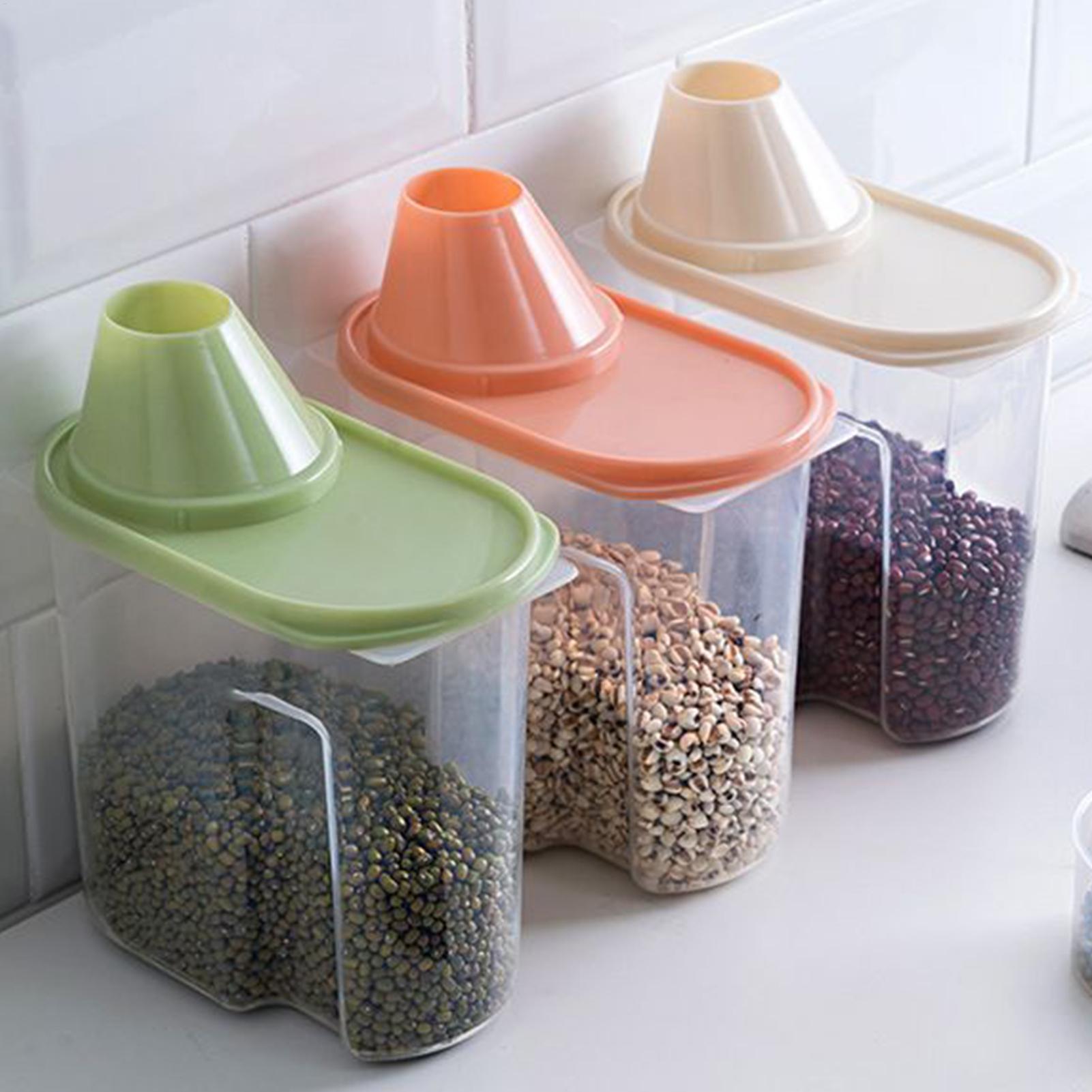 Set Wadah Dapur 4 Buah 2.5L Tr - Kitchen Baking Canisters ulasan dan harga