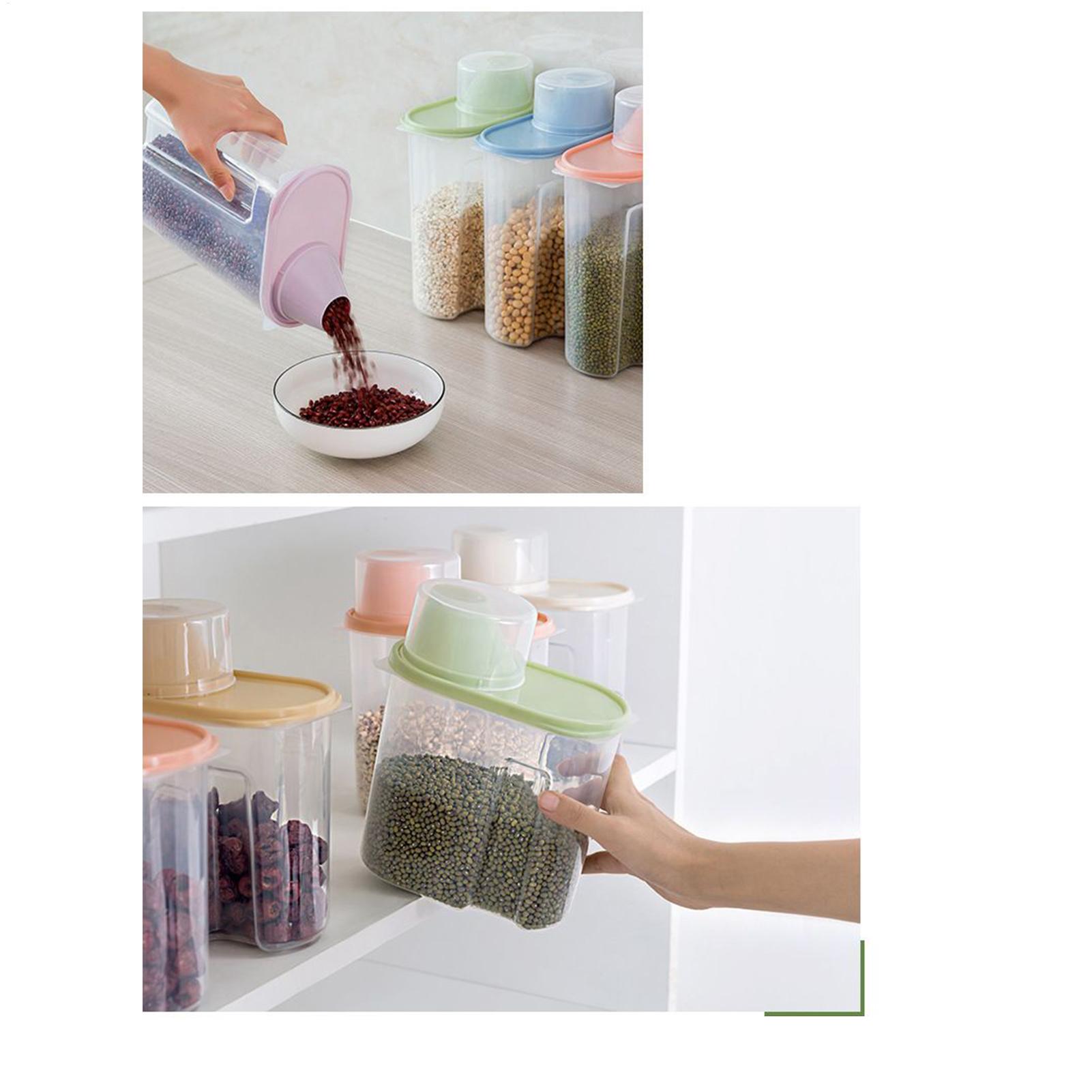Set Wadah Dapur 4 Buah 2.5L Tr - Kitchen Baking Canisters ulasan dan harga