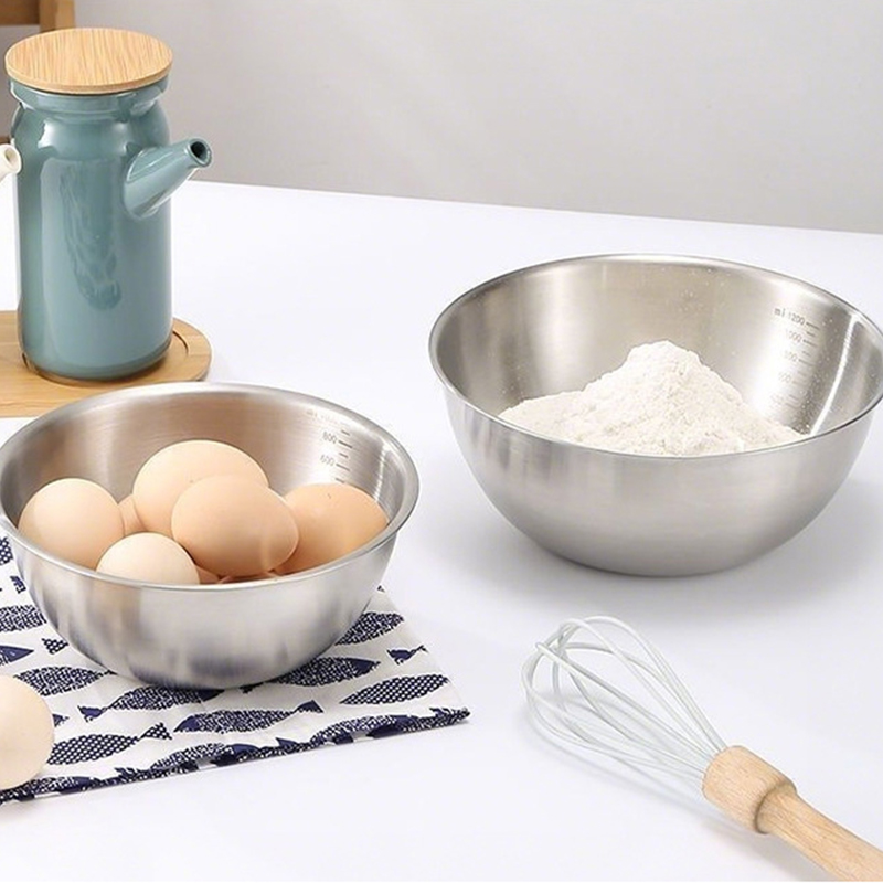 1 Set Mangkuk Stainless Steel  - Kitchen Baking Essentials ulasan dan harga