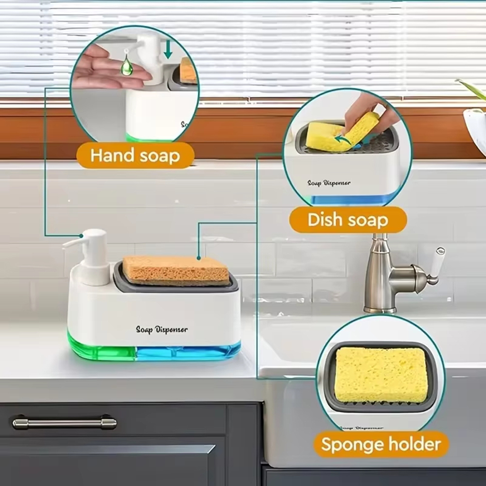Set Dispenser Sabun Tangan dan - Kitchen Baking Utensil Set ulasan dan harga