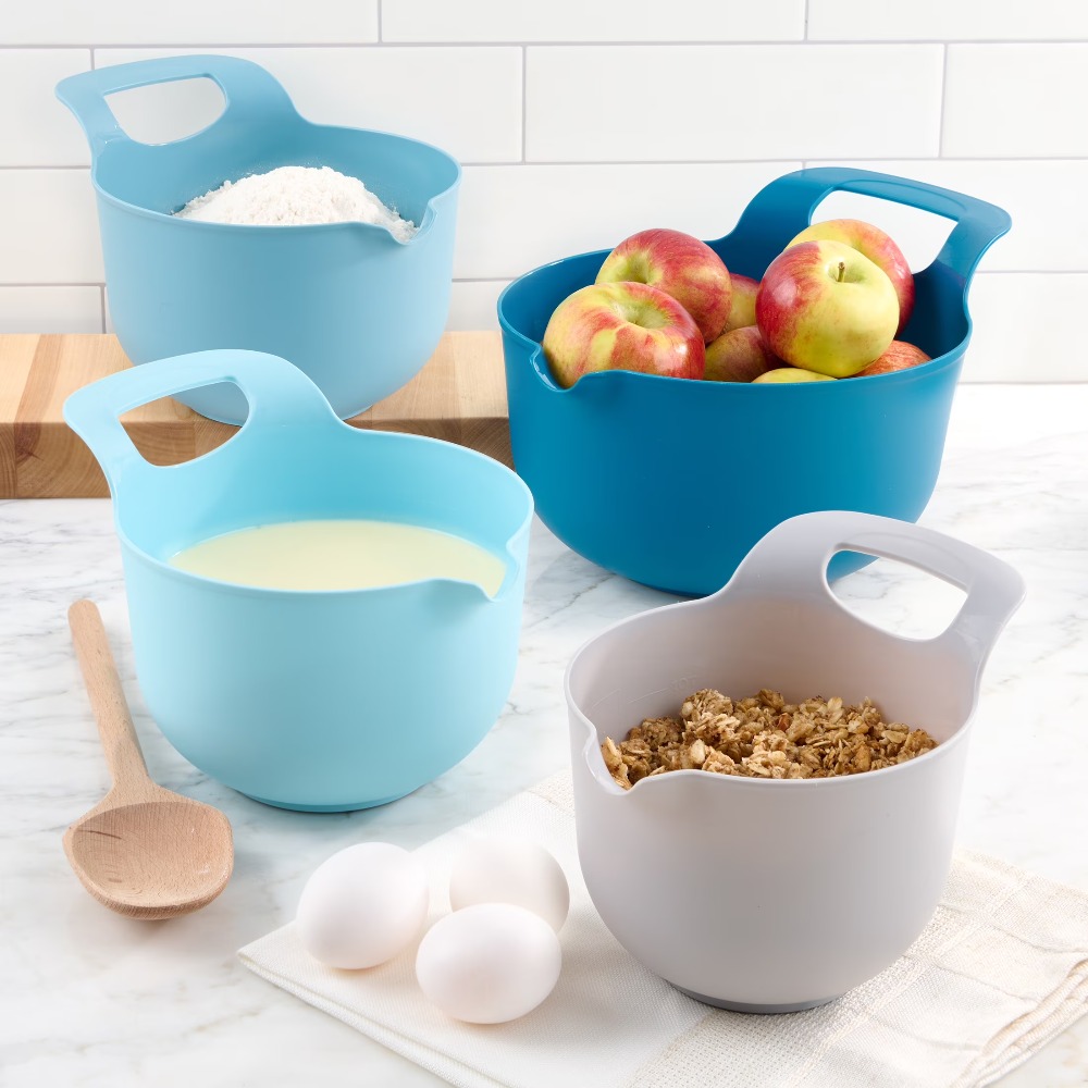 Set Mangkuk Plastik untuk Menc - Kitchen Baking Utensil Set ulasan dan harga