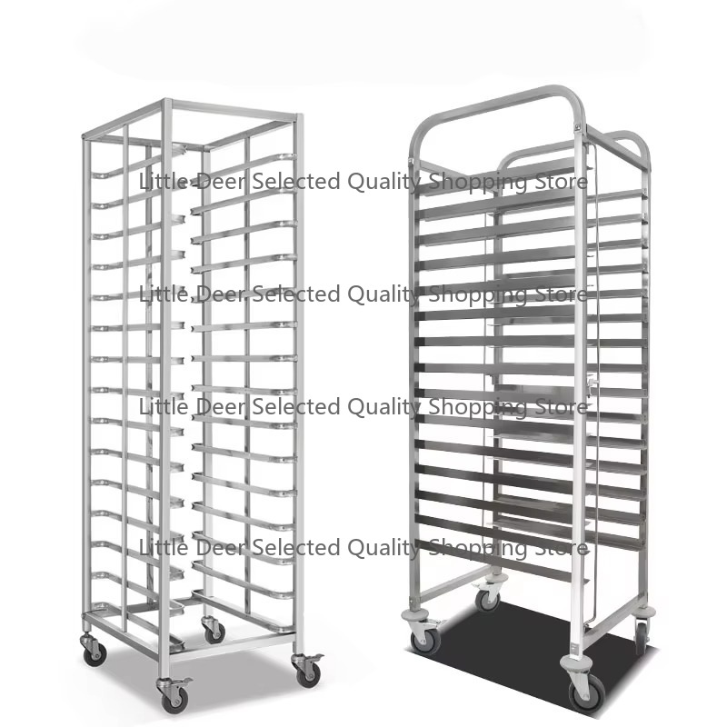 Troli Panggang Baja Anti Karat - Kitchen Baking Trolley ulasan dan harga