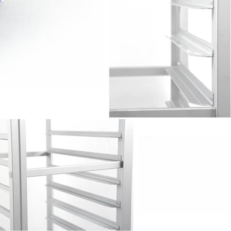 Troli rak nampan aluminium kom - Kitchen Baking Trolley ulasan dan harga