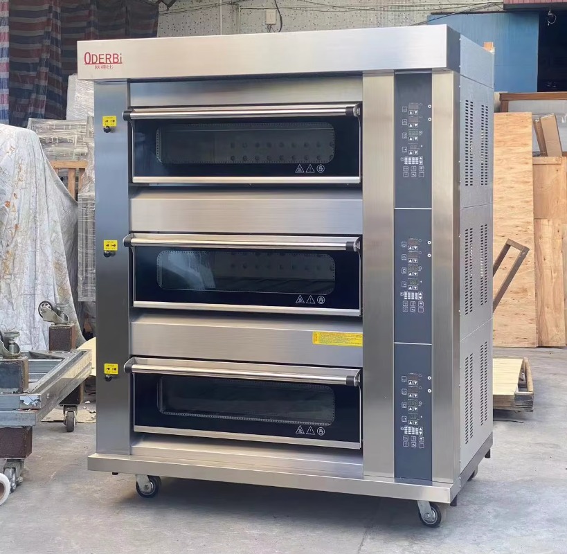 Oven Gas Komersial 3 Tingkat 6 - Commercial Kitchen Baking Oven ulasan dan harga
